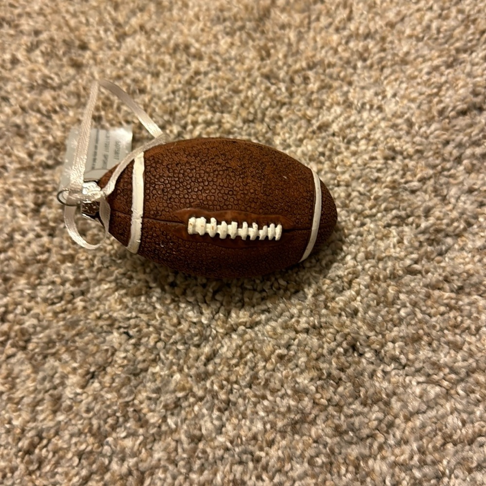 NWT football ornament
